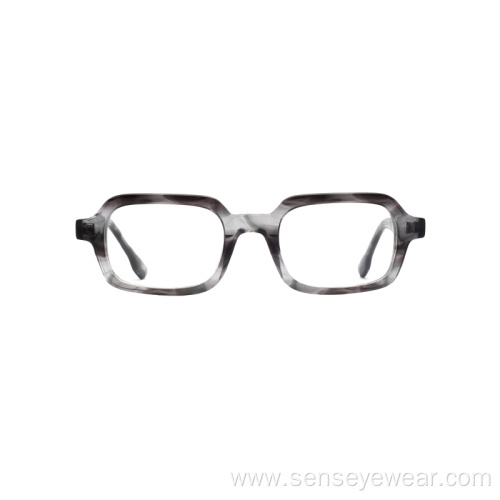 Vintage Design Square Mens Acetate Optical Frame